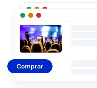 Vista de compra integrada con botón Comprar