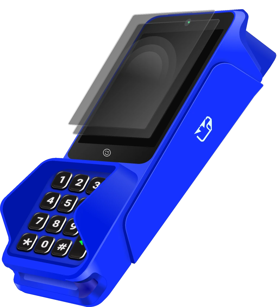 Pinpad integrada al kiosco de autoatención TUU