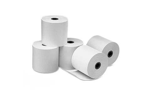 100 rollos de papel térmico